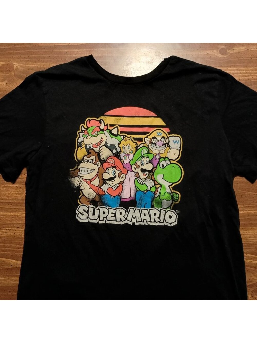 Super Mario T-shirt - Kids XL // Nintendo Video Game Character Graphic Tee Shirt